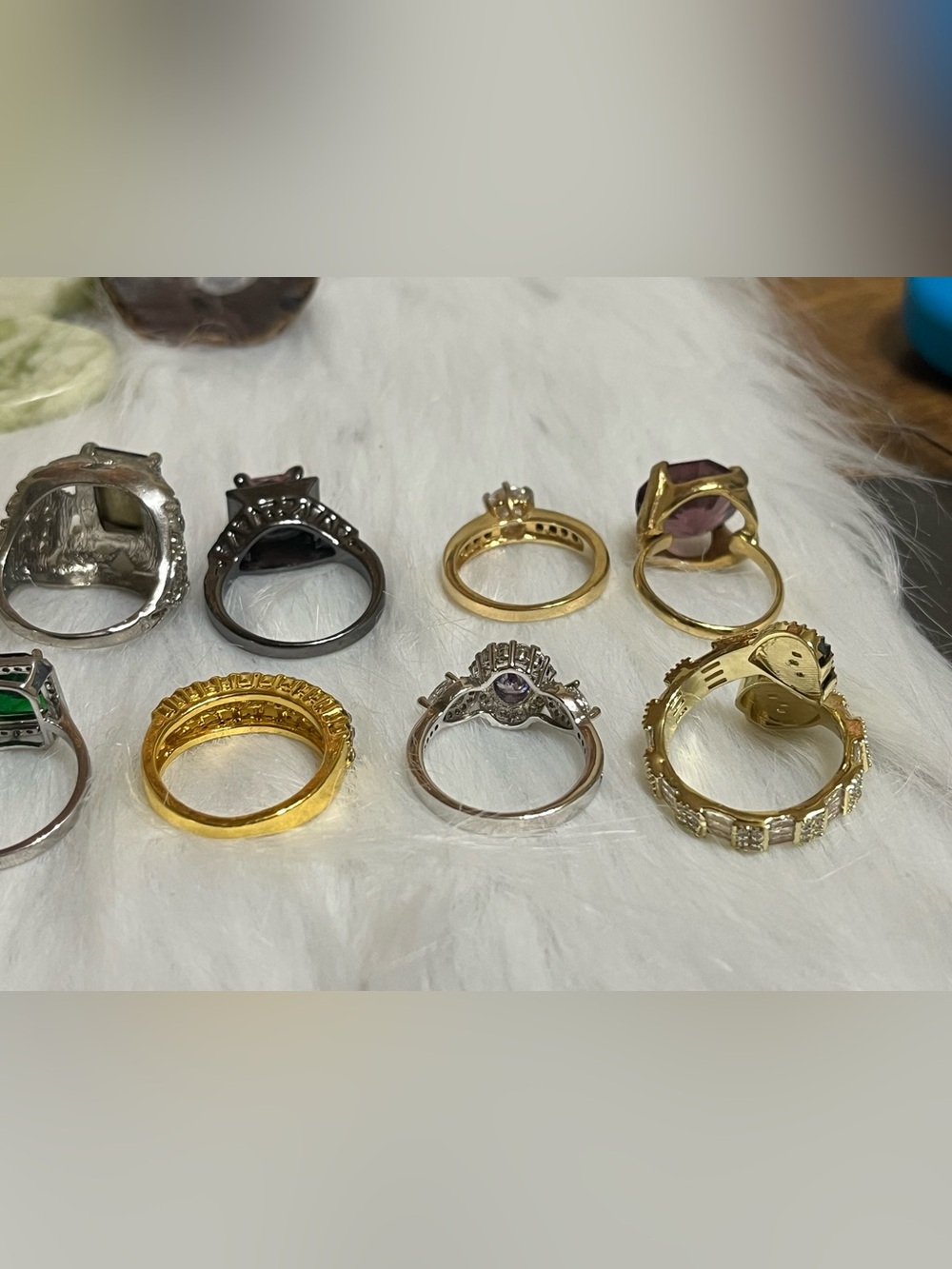 17 Sparkling Rings Lot - Picture 10 of 14